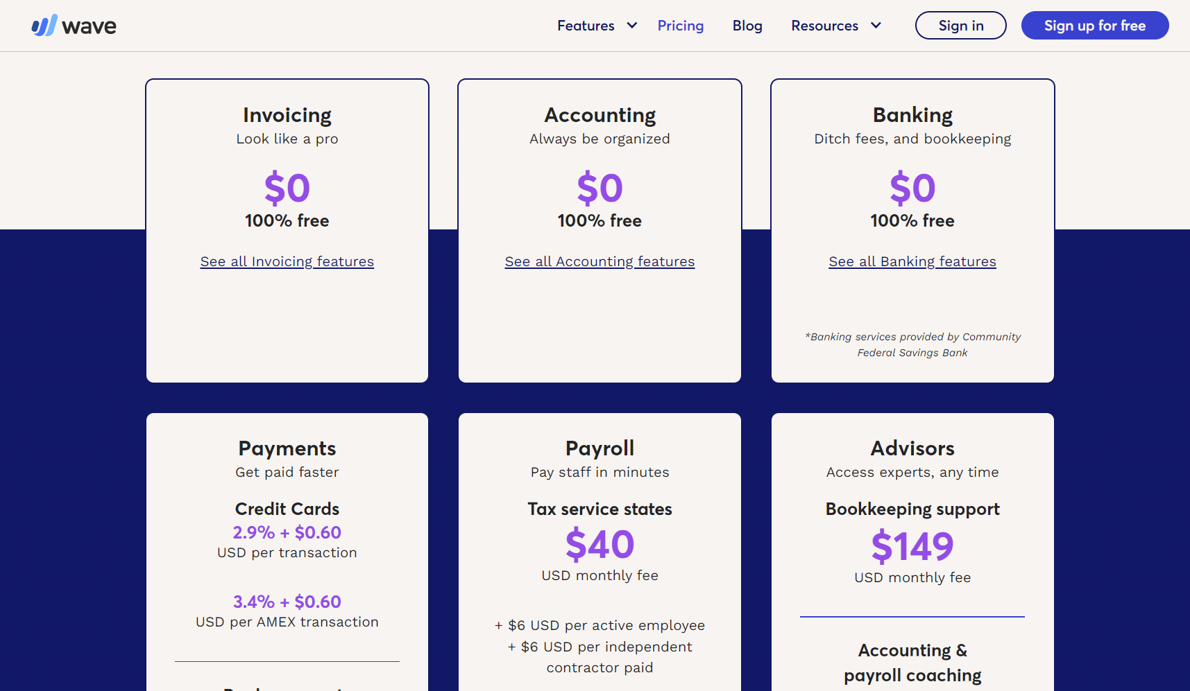 Wave Accounting Software